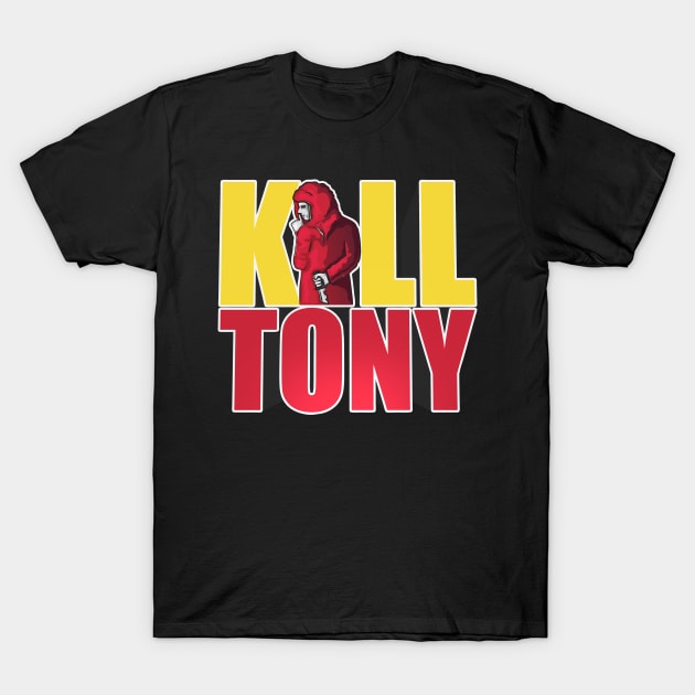 Kill Tony Red Hoodie -  Kill Tony Gifts & Merchandise for Sale T-Shirt by Ina